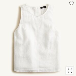 NEW JCREW Carousel Button-back linen tank top
Item BJ170